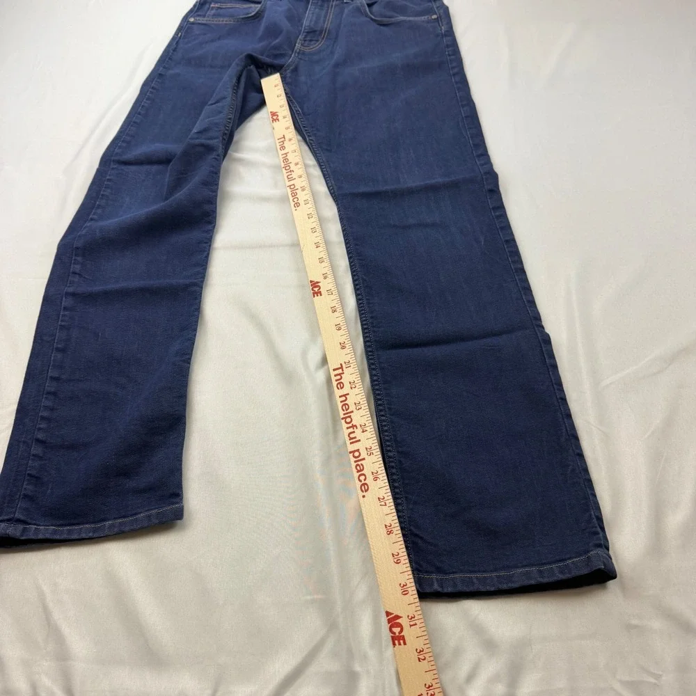 Patagonia Jeans Mens 34x30 Blue Straight Stretch Organic Cotton STY56025